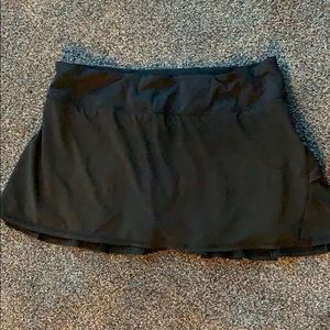 LuLuLemon Black Skirt Size 10